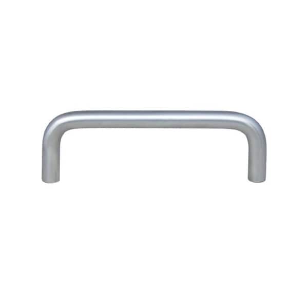 Crown 3-4/5" Wire Cabinet Pull with 3-1/2" Center to Center Satin Chrome Finish CHP354SC - main